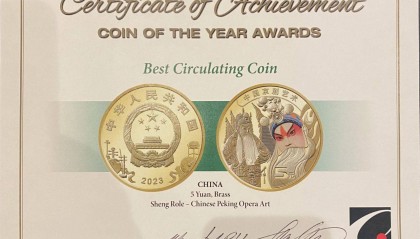 康银阁京剧币，涨疯了