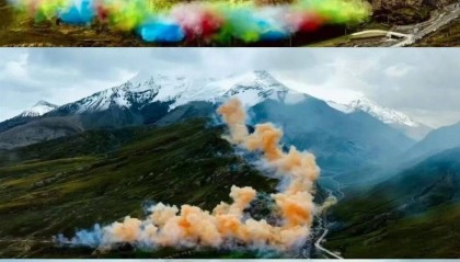 官方通报喜马拉雅烟花秀，始祖鸟、蔡国强道歉