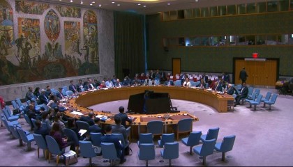 联合国安理会举行巴勒斯坦问题高级别会议 中方强调必须立即结束加沙惨剧