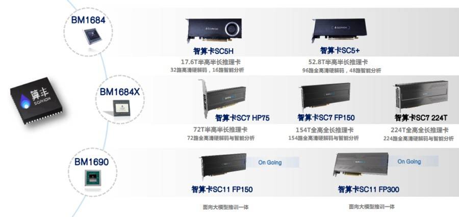 算力时代，算能（SOPHGO）的算力芯片/智算板卡/服务器选型