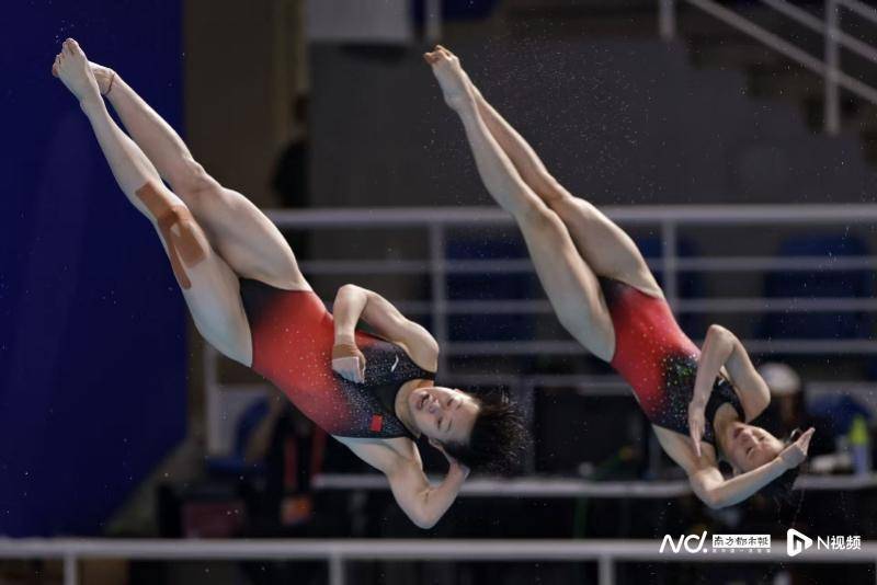 全红婵复出!携搭档一路领先助广东队摘十五运会跳水女团金牌